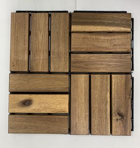 Azulejo de cubierta de madera, textura de madera entrelazada, impermeable, para patio trasero, Jardín, Exterior, proveedor de Vietnam - Product Image 2