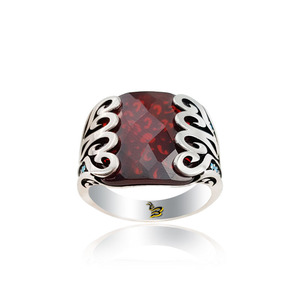 925K Sterling Silver Design <b>Men</b> <b>Ring</b> - Product Image 2