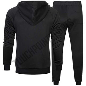 Stylish Sports Camouflage Casual High Quality Custom <b>Men</b> Jogger And Hoodie Tracksuit Set - Product Image 2