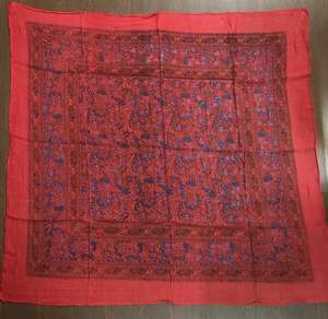 Écharpe légère en pur coton à imprimé dollar - Product Image 3