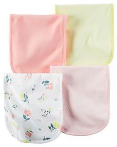 Wholesale ODM OEM Reactive Dyeing Waterproof Infant Organic Cotton <b>Baby</b> Burp <b>Cloth</b> Set - Product Image 2