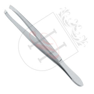 Pinzas de cejas de Punta inclinada, Etiqueta Privada, acero inoxidable, Punta inclinada en ángulo, novedad - Product Image 2