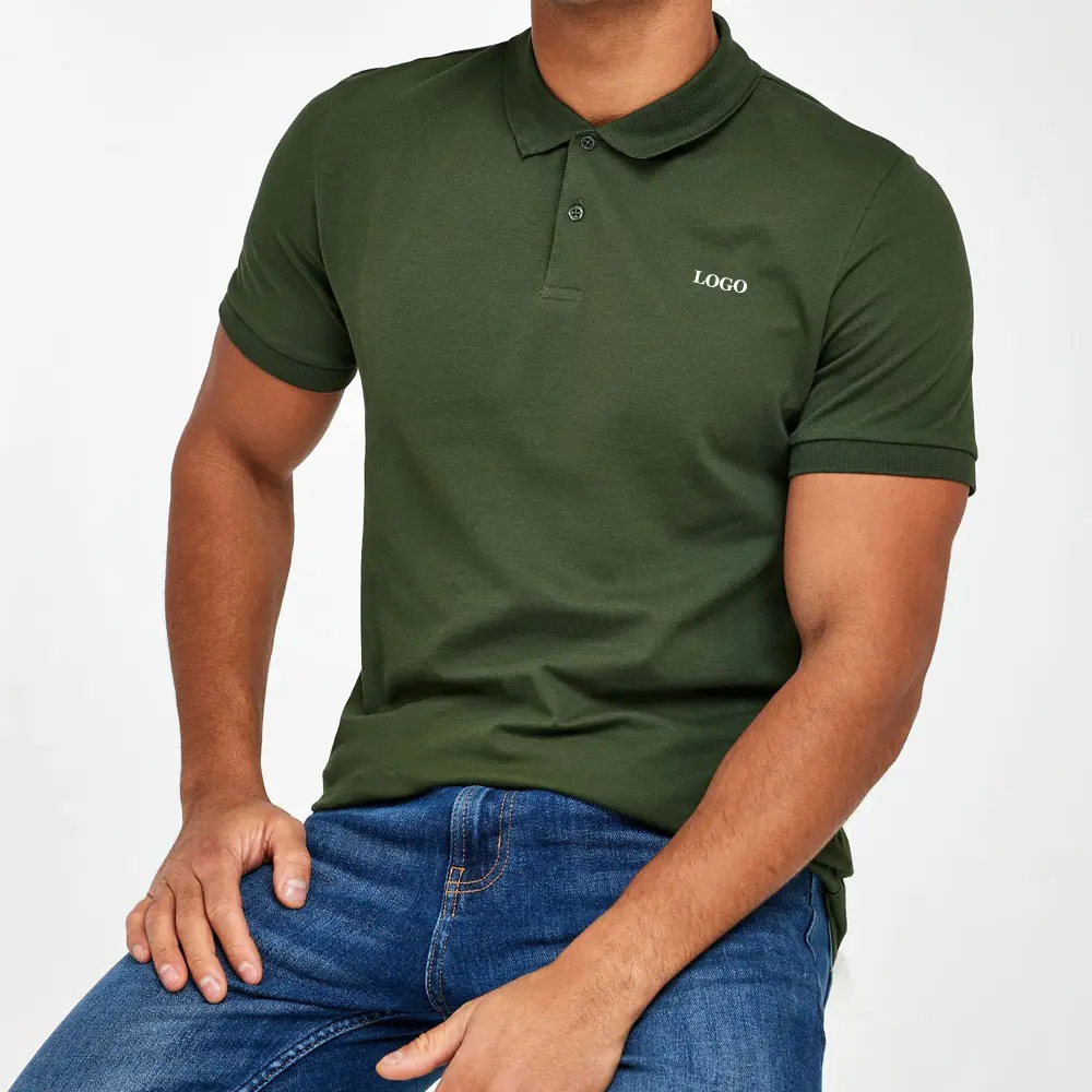 कस्टम उच्च गुणवत्ता वाले सस्ते मूल्य खाली कपास पोलो टी शर्ट/उच्च गुणवत्ता Mens कस्टम लोगो नियमित रूप से फिट पोलो शर्ट
