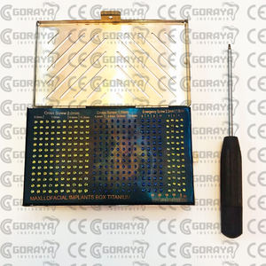 GORAYA-tornillo maxilofacial alemán 338, 1,5mm, 2,0mm, 2,3mm, difrentes de tamaño Titnuam con caja, certificado CE ISO, gran oferta - Product Image 2