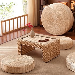 Pouf เสื่อทาทามิยัดไส้ฟองน้ำปูพื้น,เสื่อทาทามินุ่มพรมทอมือ - Product Image 3