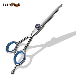 Ciseaux de coiffure professionnels Eversharp en acier inoxydable 440C, pour droitiers, manche long, lame tranchante, usage en salon - Product Image 3