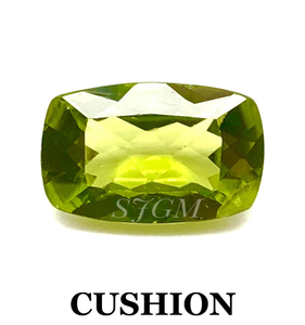 8X10mm Cojín Corte PERIDOTO Natural Venta al por mayor Precio de fábrica Piedra preciosa suelta facetada de alta calidad por quilate PERIDOTO NATURAL - Product Image 2