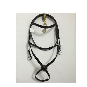 High Quality Genuine Leather Equine Saddle World Brand Figure 8 <b>Bridle</b> Channel Brow Band Nose Band Straps Sizes X-FULL/COB/ - Product Image 1