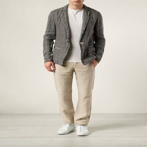 Versity Vestes d'extérieur d'hiver Slim Hip Hop O-Neck Letterman Design Fermeture à glissière Broderie Décoration Laine Matériel OEM - Product Image 5