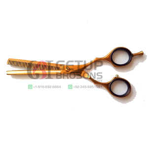 Ciseaux à effiler professionnels en acier inoxydable pour salon de coiffure, outil de coupe et de coiffage des cheveux - Product Image 4