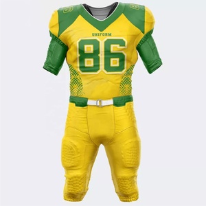 ชุดอเมริกันฟุตบอลสำหรับผู้ใหญ่แขนสั้นระบายอากาศได้ดีขนาดใหญ่พิเศษออกแบบโลโก้ของคุณเอง - Product Image 6