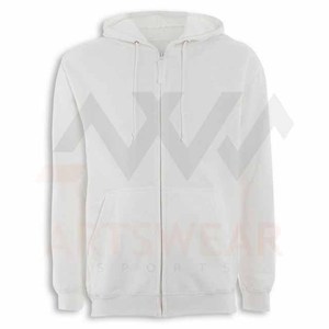 Sweat à capuche zippé en molleton de coton pour homme, hiver, écologique, imperméable, logo personnalisé, vêtements de sport unisexe, prix de gros - Product Image 5
