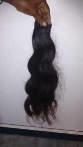 Meilleure qualité Indian Temple Hair Extension. Pas de perte, pas d'emmêlement, pas de poux et de noix. Tissage de cheveux bruts Remy sans perte - Product Image 2