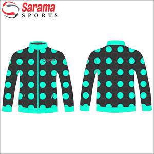 Chaqueta cortavientos personalizada para hombre, chaqueta con cremallera, 100% poliéster, venta al por mayor - Product Image 2