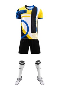 ชุดคิตฟุตบอลสำหรับทีมผู้ชาย,ชุดเครื่องแบบนักฟุตบอลชุดเจอร์ซีย์และกางเกงขาสั้น - Product Image 2