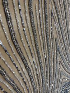 Vestido de novia de alta costura con cuentas, tela de cristal y lentejuelas, fabricante - Product Image 3