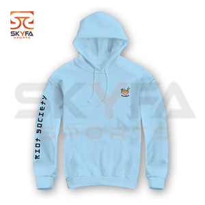 Sudadera con capucha para hombre y mujer, de algodón/poliéster, con gráficos personalizados, de material puro - Product Image 5