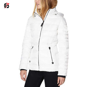Femmes Dernière Mode de Globe Bombardier Veste Bulle 100% Polyester Logo Personnalisé Preuve de L'eau Coupe-Vent Respirant Pas Cher Prix OEM - Product Image 2