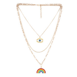 SP-LAM de acero inoxidable para mujer, collar con cuentas de último diseño, multicapa, joyería fina - Product Image 3