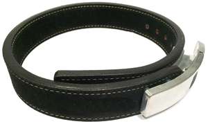 Hebilla de ejercicio físico de 13mm y 10mm, cinturones de palanca de levantamiento de pesas de alta resistencia, Cuero 100% con cinturón de gimnasio personalizado - Product Image 3