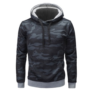 Venta al por mayor de estilo de la calle sudaderas con capucha ligeras de gran tamaño otoño sudaderas con capucha en blanco para los hombres sudaderas otoño primavera Jogging sudaderas con capucha - Product Image 3