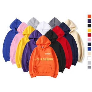 Venta al por mayor de los hombres ligeros sudaderas con capucha jersey con capucha Paquete de canguro impreso sudaderas con capucha de lana de algodón más vendidos - Product Image 3