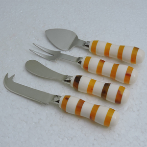 Kitchen Set Stainless Cheese <b>Knife</b> Poly Gift Resin Modern Design Wholesale Resin & Stein Less Steel Kitchen Cheese <b>Knives</b> Set - Product Image 3