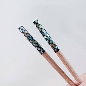 Palillos de madera de haya para sushi - Product Image 2