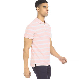 Dernière mode pour hommes pour Polo Logo personnalisé Motif solide anti-rides à manches courtes Tissu tricoté Design décontracté - Product Image 5