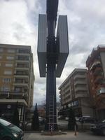 Pantalla LED de Aluminio para Exteriores PARYA, Gran Tamaño, a Todo Color, Píxel de 10 mm, Señalización Digital, Pantalla Publicitaria, Modelos de Video Wall P3
