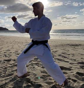 Uniforme de karaté GI, Kimono, tissu, toile, personnalisé, vente en gros, 100% - Product Image 3