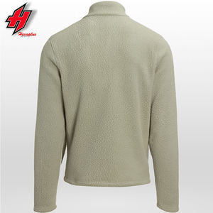 Spring Winter <b>Fleece</b> Jacket Bomber Fashion Design <b>Sherpa</b> <b>Fleece</b> Jackets Bulk Customized Logo OEM Service <b>Fleece</b> Jacket for <b>Men</b> - Product Image 2