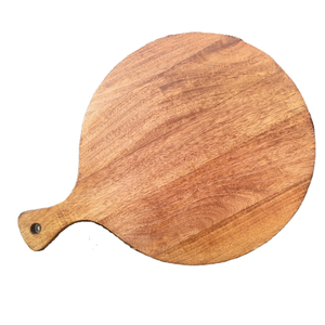Planche à découper en bois de manga, cuisine ronde, épaisse et résistante, planche à découper en bois - Product Image 3