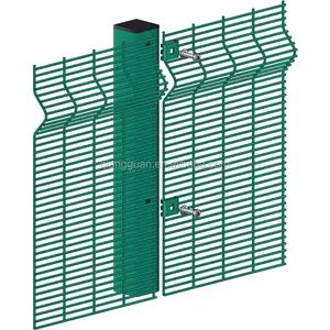 Clôture de sécurité anti-escalade haute, clôture d'aéroport à vue dégagée, clôture anti-escalade haute sécurité 358, <span class=keywords><strong>prix</strong></span> - Product Image 1