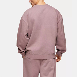 Ensemble survêtement unisexe personnalisé décontracté : sweat-shirt oversize délavé et pantalon de jogging – Style streetwear et sportswear - Product Image 3