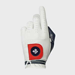Gants de golf personnalisés de grande qualité avec logo pour le sport en cuir véritable en peau de mouton avec poignées durables Factory Direct - Product Image 1