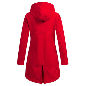 Las mujeres impermeable a prueba de viento y transpirable forro polar forrado con capucha SOFTSHELL chaqueta - Product Image 2