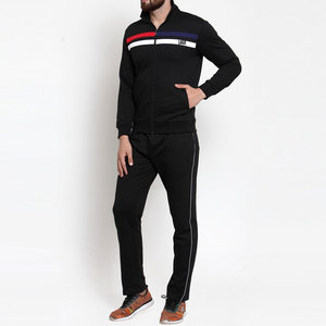 Men's Polyester Sportswear <b>Zipper</b> <b>Jacket</b> With Track Pants Sweat Suit Set - Product Image 6