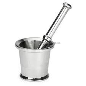 Stainless Steel <b>Mortar</b> & Pestle - Product Image 1