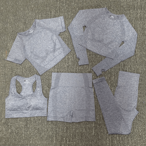 Conjunto de ropa de yoga para mujer, nuevo diseño, 2021 Conjunto de ropa activa para mujer - Product Image 3