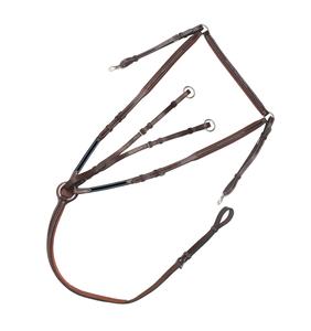 Harnais de poitrine en cuir de qualité supérieure, équipement équestre durable pour un ajustement sûr et confortable, réglable et élégant - Product Image 1