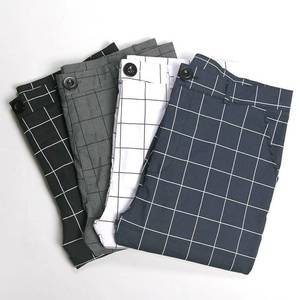 Plaid Jogger Pants for Men Cotton Jogger Trousers for Outing Custom Designing and Manufacturing According to Customer`s Demand - Product Image 5