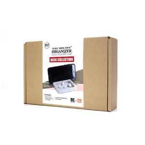 Phone Stand With Earbud Holder Craft Kit For Cement <b>Desk</b> Organization - Product Image 5