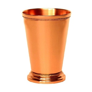 Beverage Julep Glass Drinkware Stylish Design Pure Stainless Steel New Style Hammered Mint Julep <b>Cups</b> for Bar Accessories - Product Image 2