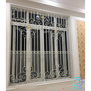 Wholesale Manufacturer High Quality House Styles Wrought Iron Metal Grill Window And Doors Design - Product Image 1