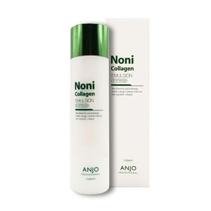 Cosmétique coréenne ANJO Noni Collagen Emulsion Lotion de soin de la peau Nourrissante Double hydratation Apaisante Peau satinée 210ml pour femmes - Product Image 1
