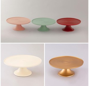 Soporte de pastel único para el hogar, bandeja de servicio de pastel de fiesta de boda, Color antiguo de cobre, diseño moderno, Soporte redondo de Metal - Product Image 2