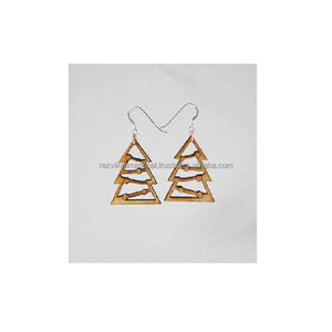 Décoration de Noël suspendue en métal blanc, écologique et durable, 100% faite à la main - Product Image 4
