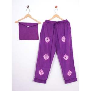 Ropa de dormir cómoda ecológica para mujer, transpirable, suave, elástica, con cierre de cintura, tejido no tejido para verano y primavera - Product Image 4