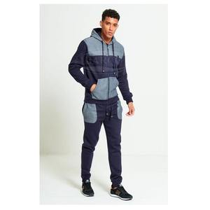 Conjunto Deportivo de Felpa de Algodón para Hombre, Talla Grande, con Sudadera con Capucha y Pantalones Jogger, Ropa Deportiva con Logotipo Personalizado - Product Image 1